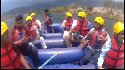 The rafting facility will be open on the Kalagarh Ramganga river (HT)