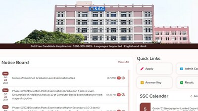 SSC CGL 2024 notification released, registration begins (ssc.gov.in, screenshot) SSC CGL 2024 notification released, registration begins (ssc.gov.in, screenshot)