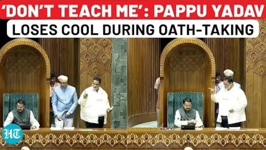 LS Heats Up As Pappu Yadav With ‘Re-NEET’ Shirt Gets Angry At Modi Minister