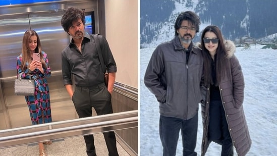 Vijay-Trisha Krishnan's dating rumours are going rife with internet decoding its own version.