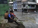 Heavy rains trigger floods in Nepal (AFP) Heavy rains trigger floods in Nepal (AFP)