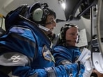 Boeing Crew Flight Test crew members Sunita Williams and Butch Wilmore work in the Boeing Starliner simulator at the Johnson Space Center in Houston on Nov. 3, 2022. The first flight of Boeing���s Starliner capsule with a crew on board is scheduled for Monday, May 6, 2024. (NASA/Robert Markowitz/PTI)(AP05_06_2024_000070A) Boeing Crew Flight Test crew members Sunita Williams and Butch Wilmore work in the Boeing Starliner simulator at the Johnson Space Center in Houston on Nov. 3, 2022. The first flight of Boeing���s Starliner capsule with a crew on board is scheduled for Monday, May 6, 2024. (NASA/Robert Markowitz/PTI)(AP05_06_2024_000070A)