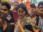 Janhvi Kapoor was spotted at the Mumbai airport. Janhvi Kapoor was spotted at the Mumbai airport.