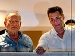 Salman Khan with father Salim Khan on the occasion Eid in 2024. (File Photo/PTI) Salman Khan with father Salim Khan on the occasion Eid in 2024. (File Photo/PTI)