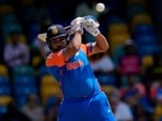 Rohit Sharma launched an all-out attack on Australia.