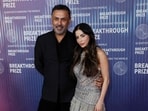 Indian entrepreneur and former Softbank president Nikesh Arora (L) and Ayesha Thapar arrive at the Tenth Breakthrough Prize Ceremony at the Academy Museum of Motion Pictures in Los Angeles, California, on April 13, 2024. Indian entrepreneur and former Softbank president Nikesh Arora (L) and Ayesha Thapar arrive at the Tenth Breakthrough Prize Ceremony at the Academy Museum of Motion Pictures in Los Angeles, California, on April 13, 2024.