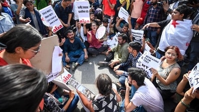 The Jawaharlal Nehru University Students’ Union (JNUSU) on Wednesday staged protests demanding the scrapping of the NTA and the resignation of the Union Education Education Minister Dharmendra Pradhan. (HT Photo/Representative Image) The Jawaharlal Nehru University Students’ Union (JNUSU) on Wednesday staged protests demanding the scrapping of the NTA and the resignation of the Union Education Education Minister Dharmendra Pradhan. (HT Photo/Representative Image)
