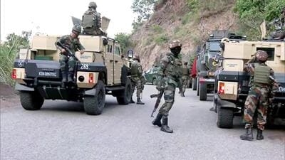 A terrorist was killed by security forces in an ongoing encounter in a forest area in Jammu and Kashmir’s Doda district on Wednesday. (Representational photo) A terrorist was killed by security forces in an ongoing encounter in a forest area in Jammu and Kashmir’s Doda district on Wednesday. (Representational photo)