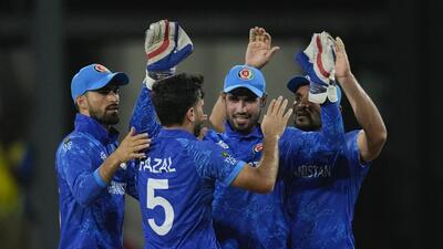 Afghanistan will play South Africa in the T20 World Cup semi-finals. (AP) Afghanistan will play South Africa in the T20 World Cup semi-finals. (AP)