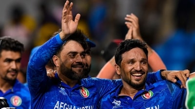 Rashid led Afghanistan to a historic semifinal spot in the 2024 T20 World Cup. (AFP) Rashid led Afghanistan to a historic semifinal spot in the 2024 T20 World Cup. (AFP)