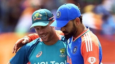 ICC shared a photo dump of David Warner and Virat Kohli (ICC) ICC shared a photo dump of David Warner and Virat Kohli (ICC)