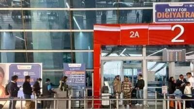 Digi Yatra was launched by former Union civil aviation minister Jyotiraditya Scindia in December 2022. (File Photo) Digi Yatra was launched by former Union civil aviation minister Jyotiraditya Scindia in December 2022. (File Photo)