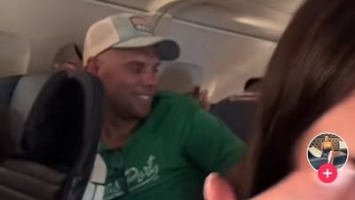 The TikToker stealthily filmed the man in the green shirt (Caroline Rened) The TikToker stealthily filmed the man in the green shirt (Caroline Rened)