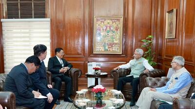 Jaishankar also called for an “early return to the path of democratic transition in Myanmar”, and said India “stands ready to help in any manner” (X/DrSJaishankar) Jaishankar also called for an “early return to the path of democratic transition in Myanmar”, and said India “stands ready to help in any manner” (X/DrSJaishankar)