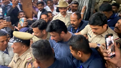 Kannada actor Darshan was arrested in an alleged murder case. (PTI)