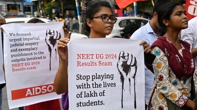 Several allegations of irregularities have been made in the medical entrance examination, the National Eligibility-cum-Entrance Test (Undergraduate) , conducted by NTA. (Photo by Samir Jana/ Hindustan Times) (Hindustan Times) Several allegations of irregularities have been made in the medical entrance examination, the National Eligibility-cum-Entrance Test (Undergraduate) , conducted by NTA. (Photo by Samir Jana/ Hindustan Times) (Hindustan Times)