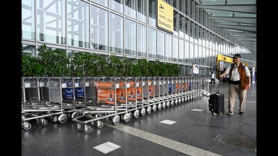 Kolkata, India - May 26, 2024: A view of the Netaji Subhas Chandra Bose International Airport in Kolkata, India, on Sunday, May 26, 2024. (Photo by Samir Jana/ Hindustan Times) (Hindustan Times) Kolkata, India - May 26, 2024: A view of the Netaji Subhas Chandra Bose International Airport in Kolkata, India, on Sunday, May 26, 2024. (Photo by Samir Jana/ Hindustan Times) (Hindustan Times)