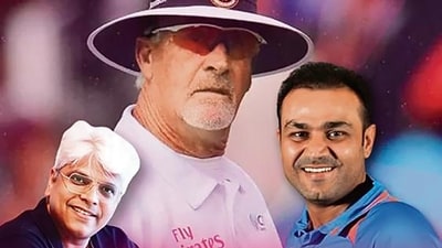 Virender Sehwag revealed that he 'bribed' late umpire Rudi Koertzen with a paid of pads
