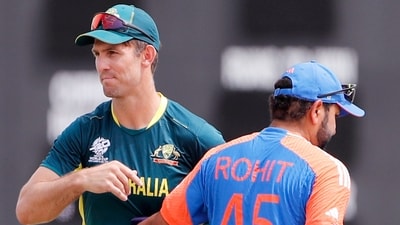 India's captain Rohit Sharma and Australia's captain Mitchell Marsh (ANI) India's captain Rohit Sharma and Australia's captain Mitchell Marsh (ANI)