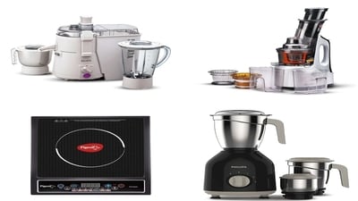 Discover Amazon offers with up to 63% discount on kitchen appliances such as mixer grinders, juicers, and induction cooktops now! Discover Amazon offers with up to 63% discount on kitchen appliances such as mixer grinders, juicers, and induction cooktops now!