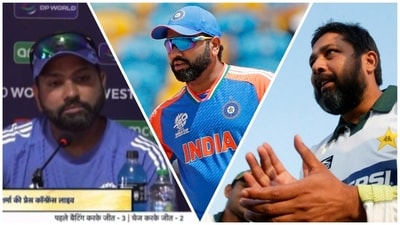 Rohit issued a noteworthy response after Inzamam's bombshell statement (ANI-Star Sports-Reuters) Rohit issued a noteworthy response after Inzamam's bombshell statement (ANI-Star Sports-Reuters)