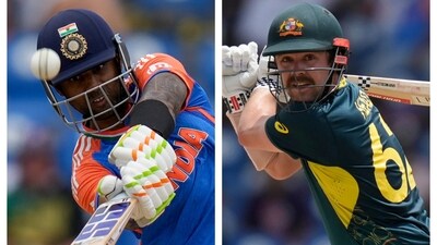 Suryakumar Yadav lost his No.1 T20I ranking to Australia's Travis Head