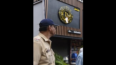 The duo was produced before a local court, which remanded them in police custody till June 29, (MAHENDRA KOLHE/ HT PHOTO) The duo was produced before a local court, which remanded them in police custody till June 29, (MAHENDRA KOLHE/ HT PHOTO)