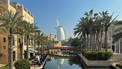 Dubai: The picture shows Burj Al Arab in the Jumeirah area. (REUTERS)