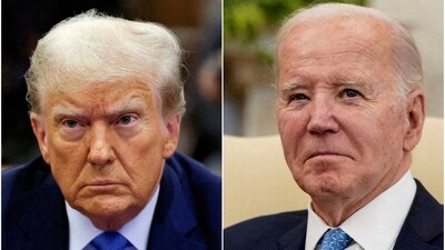 With the first presidential debate set for Thursday, here's what's at stake for Joe Biden and Donald Trump in the 2024 run (REUTERS)
