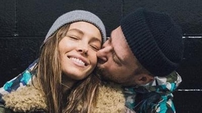 Justin Timberlake's wife Jessica Biel spotted without her wedding ring