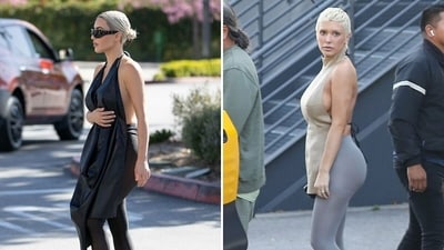 Kim Kardashian fans accused her of trying to copy Bianca Censori (Instagram) Kim Kardashian fans accused her of trying to copy Bianca Censori (Instagram)