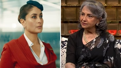 Sharmila Tagore gave her thoughts on Kareena Kapoor's Crew. Sharmila Tagore gave her thoughts on Kareena Kapoor's Crew.