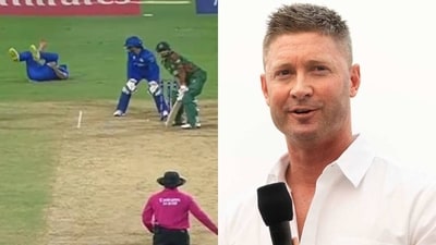 Gulbadin went on to bowl two overs and take a wicket in the match. Gulbadin went on to bowl two overs and take a wicket in the match.