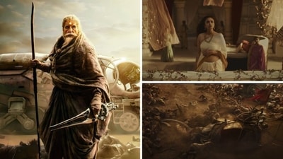 Nag Ashwin's Kalki 2898 AD has many references from Mahabharata. Nag Ashwin's Kalki 2898 AD has many references from Mahabharata.