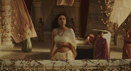 Malvika Nair plays Uttara from Mahabharata who was attacked while she was pregnant. Malvika Nair plays Uttara from Mahabharata who was attacked while she was pregnant.