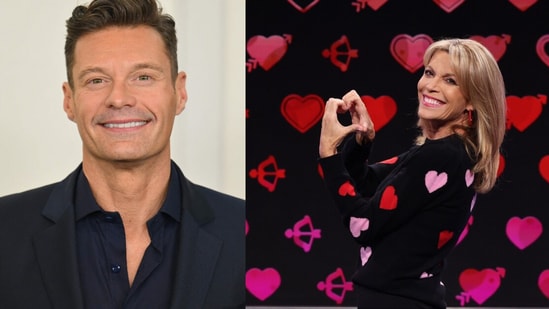 Vanna White might leave Wheel of Fortune after the departure of Pat Sajak, because she ‘doesn’t jibe’ with the new host, Ryan Seacrest. (Left Image: Photo by ANGELA WEISS / AFP)
