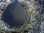 The European Space Agency (ESA) shared an image showing a “surprising rainbow” on Mars. 