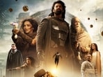 Kalki 2898 AD: Deepika Padukone, Prabhas, Amitabh Bachchan in the film. Kalki 2898 AD: Deepika Padukone, Prabhas, Amitabh Bachchan in the film.