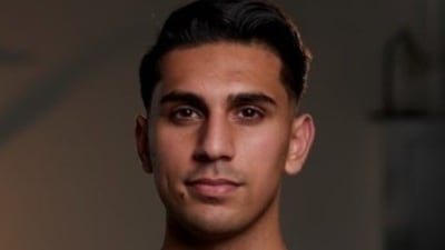 Arib Khan is the 20-year-old founder of Musicfy (LinkedIn) Arib Khan is the 20-year-old founder of Musicfy (LinkedIn)