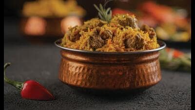 Biryani is, not surprisingly, India’s most-ordered delivery dish. (ADOBE STOCK) Biryani is, not surprisingly, India’s most-ordered delivery dish. (ADOBE STOCK)