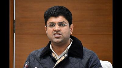 Dushtant Chautala said Haryana had not seen such heinous crimes in 20 years that it had witnessed over the past week. He said a couple was murdered in a park at Hansi, while criminals dared to open fire at public places in broad daylight. (PTI) Dushtant Chautala said Haryana had not seen such heinous crimes in 20 years that it had witnessed over the past week. He said a couple was murdered in a park at Hansi, while criminals dared to open fire at public places in broad daylight. (PTI)