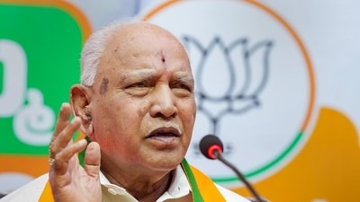 Former Karnataka chief minister BS Yediyurappa (PTI) Former Karnataka chief minister BS Yediyurappa (PTI)