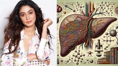 Bigg Boss OTT 3's Sana Makbul opens up about battle with non-alcoholic hepatitis: Know its causes, symptoms, treatment (Photo by Twiiter/officialParle_g/sciqst) Bigg Boss OTT 3's Sana Makbul opens up about battle with non-alcoholic hepatitis: Know its causes, symptoms, treatment (Photo by Twiiter/officialParle_g/sciqst)