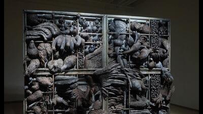 Sakshi Gupta’s Spaces of Being represents the mind and its caged emotions. Sakshi Gupta’s Spaces of Being represents the mind and its caged emotions.