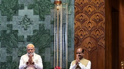 Prime Minister Narendra Modi installed the sacred 'Sengol' in Lok Sabha (File) Prime Minister Narendra Modi installed the sacred 'Sengol' in Lok Sabha (File)