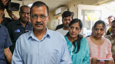 Delhi chief minister Arvind Kejriwal with wife Sunita Kejriwal (PTI file photo) Delhi chief minister Arvind Kejriwal with wife Sunita Kejriwal (PTI file photo)