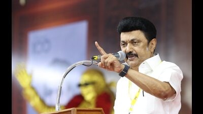 Tamil Nadu chief minister MK Stalin said the Tamil Nadu government will set up an international airport in Hosur city to cater to the increasing industrial needs in Krishnagiri and Dharmapuri districts. (PTI) Tamil Nadu chief minister MK Stalin said the Tamil Nadu government will set up an international airport in Hosur city to cater to the increasing industrial needs in Krishnagiri and Dharmapuri districts. (PTI)