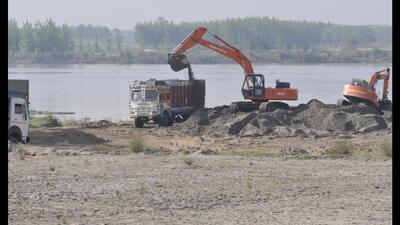 The mining firm in Panchkula violated its contract and exceeded outside its allocated area by over 8 to 10 acres. (HT Photos) The mining firm in Panchkula violated its contract and exceeded outside its allocated area by over 8 to 10 acres. (HT Photos)