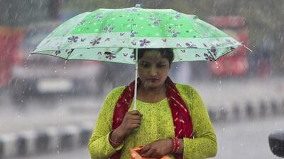 The normal date for monsoon arrival over Delhi is June 27. (PTI photo) The normal date for monsoon arrival over Delhi is June 27. (PTI photo)