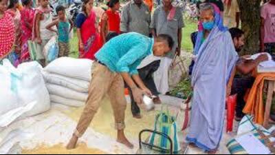 Under the NFS Act, Haryana currently requires 98,000 metric tonnes of grain per month, with Centre allocating 66,250 MT wheat and the remaining 31,000 MT of wheat expenditure is being borne by the state government (HT file photo for representation)